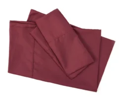 Red King 4-Piece Microfiber Sheet Set