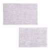 Microchip Gray 2-Piece Bath Rug Set -Home Store 810593990 A0