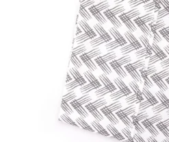 Gray & White Chevron Full 4-Piece Microfiber Sheet Set -Home Store 810594251 810593077 810594249 810594250 1 A8