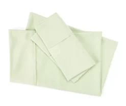 Real Living Green Microfiber Sheet Set -Home Store 810594264 810592857 810592856 A0