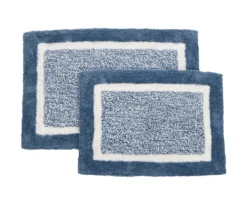 Border 2-Piece Bath Rug Set 18 Border 2-Piece Bath Rug Set -Home Store 810594686 A0