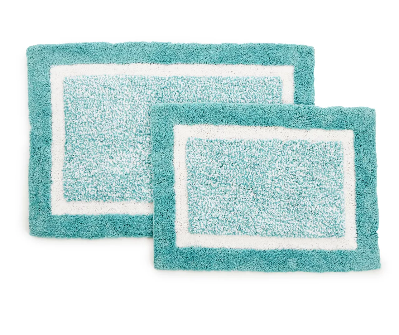 Border 2-Piece Bath Rug Set 3 Border 2-Piece Bath Rug Set