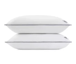 White All-Position Microfiber Standard Pillow, 2-Pack -Home Store 810595017 A0 4