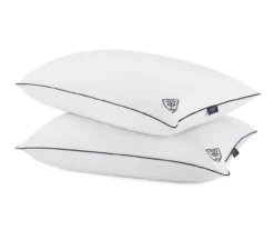 White All-Position Microfiber Standard Pillow, 2-Pack -Home Store 810595017 A0 6