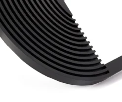 Zenspired Black Oval Arch-Groove Wall Mirror -Home Store 810595403 A8 3