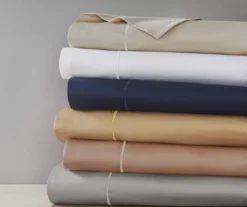 Gold 600-Thread Count Pima Cotton King 4-Piece Sheet Set -Home Store 810595718 810595714 810595719 810595720 F0 10 1