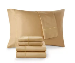 600-Thread Count Pima Cotton Sheet Set -Home Store 810595718 810595714 810595719 810595720 X0 5