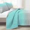 Lush Decor Glitter Ombre Print Quilt Set -Home Store 810595760 1