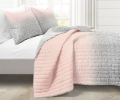 Lush Decor Glitter Ombre Print Quilt Set -Home Store 810595928 1