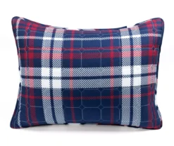 Lush Decor Grayson Farmhouse Navy & Red Plaid Reversible Quilt Set 26 Lush Decor Grayson Farmhouse Navy & Red Plaid Reversible Quilt Set -Home Store 810595935 7