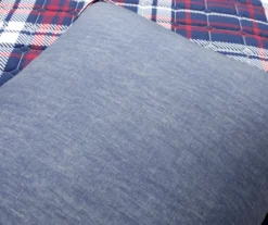 Lush Decor Grayson Farmhouse Navy & Red Plaid Reversible Quilt Set 32 Lush Decor Grayson Farmhouse Navy & Red Plaid Reversible Quilt Set -Home Store 810595936 6