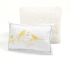 Lush Decor Leah Yellow & Gray Floral Reversible Quilt Set -Home Store 810595997 8