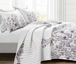 Lush Decor Tanisha Floral Reversible 5-Piece Quilt Set -Home Store 810596054 1