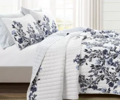 Lush Decor Tanisha Floral Reversible 5-Piece Quilt Set -Home Store 810596056 1