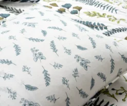 Lush Decor Devonia White & Green Botanical Reversible Cotton Quilt Set -Home Store 810596064 6