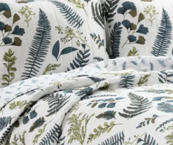Lush Decor Devonia White & Green Botanical Reversible Cotton Quilt Set -Home Store 810596065 2