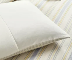 Lush Decor Solange Yellow & Gray Stripe Cotton Quilted Coverlet Set -Home Store 810596088 5