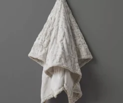 Marselle Faux Fur Heated Wrap, (50" X 64") -Home Store 810598190 1