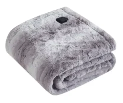 Marselle Faux Fur Heated Wrap, (50" X 64") -Home Store 810598191 4