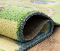 Green & Blue Train Tracks Play Area Rug, (5' X 8') 19 Green & Blue Train Tracks Play Area Rug, (5' X 8') -Home Store 810599739 A8 5