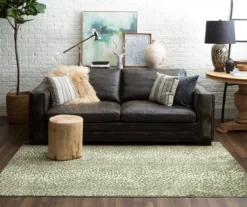 Gray & Tan Leopard Print Area Rug, (5' X 8') -Home Store 810599781 A0 3