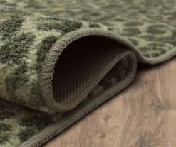 Gray & Tan Leopard Print Area Rug, (5' X 8') -Home Store 810599781 A8 5