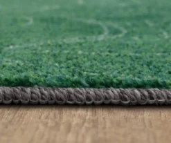 In Control Green & White Area Rug, (8' X 10') -Home Store 810599790 A8 4