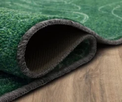 In Control Green & White Area Rug, (8' X 10') -Home Store 810599790 A8 5