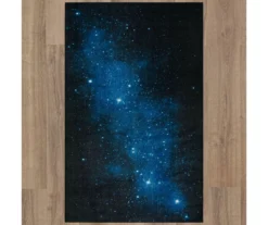 Interstellar Navy Starry Area Rug, (3' 4" X 5') 11 Interstellar Navy Starry Area Rug, (3' 4" X 5') -Home Store 810599850 A0 2