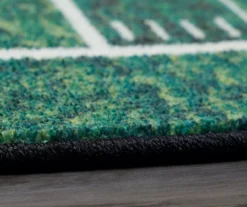 Green Football Yards Area Rug -Home Store 810599865 A8 4