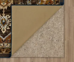 Eason Brown & Navy Ornamental Area Rug, (7.5' X 10') 11 Eason Brown & Navy Ornamental Area Rug, (7.5' X 10') -Home Store 810600286 A8 2