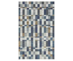 Mohawk Home Avenue Blocks Blue Area Rug -Home Store 810600289 A0 1
