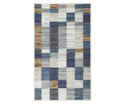 Mohawk Home Avenue Blocks Blue Area Rug -Home Store 810600291 A0 1