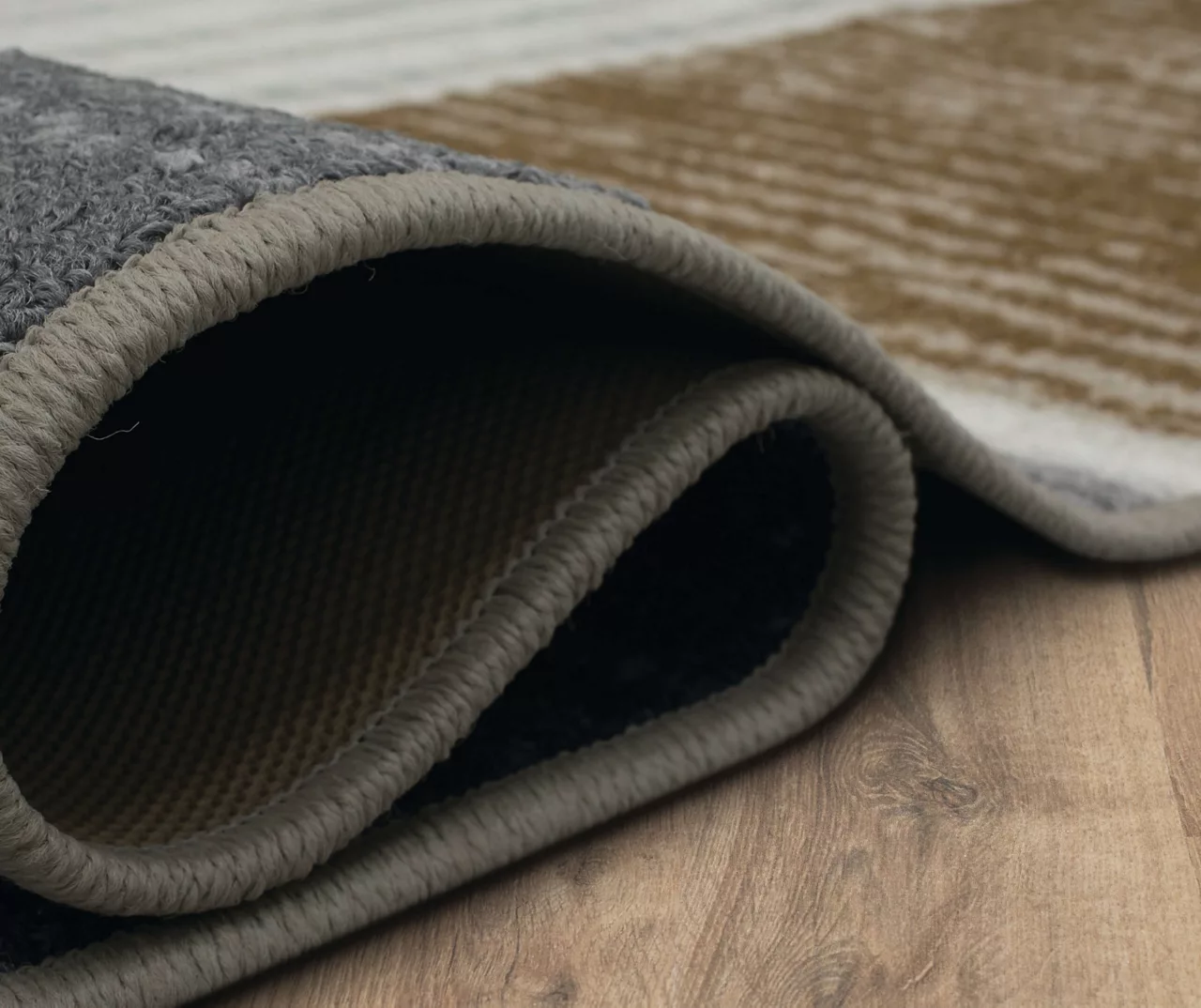 Rain Creek Blue & Brown Line Geometric Area Rug, (5' X 8') 11 Rain Creek Blue & Brown Line Geometric Area Rug, (5' X 8') - Image 9