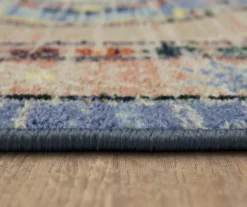 Coeus Blue & Peach Ornamental Area Rug, (2' X 8') 16 Coeus Blue & Peach Ornamental Area Rug, (2' X 8') -Home Store 810600468 A8 4