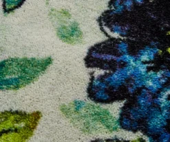 White, Yellow & Red Blossoms Area Rug, (2' X 8') 13 White, Yellow & Red Blossoms Area Rug, (2' X 8') -Home Store 810600508 A8 3