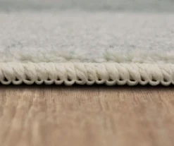 Gold Vein Gray & Blue Abstract Area Rug, (4' X 6') -Home Store 810600591 A8 4