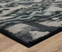 Hip Ikat Charcoal & Gray Area Rug, (4' X 6') -Home Store 810600595 A8 1