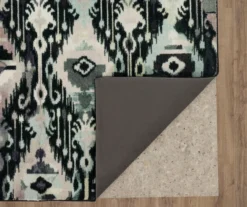 Hip Ikat Charcoal & Gray Area Rug, (4' X 6') -Home Store 810600595 A8 2