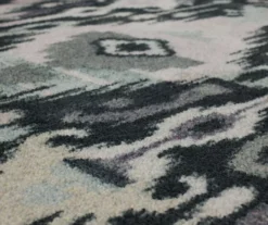 Hip Ikat Charcoal & Gray Area Rug, (4' X 6') -Home Store 810600595 A8 3