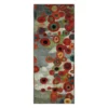 Mohawk Tossed Floral Orange & Multi-Color Area Rug -Home Store 810600626 A0 1