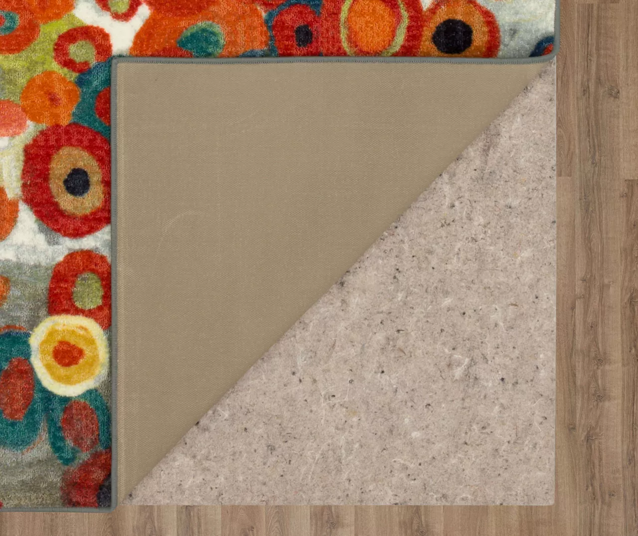 Mohawk Tossed Floral Orange & Multi-Color Area Rug 22 Mohawk Tossed Floral Orange & Multi-Color Area Rug - Image 20