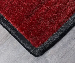 Alliance Red & Olive Patchwork Accent Rug, (20" X 34") -Home Store 810600659 A8 1