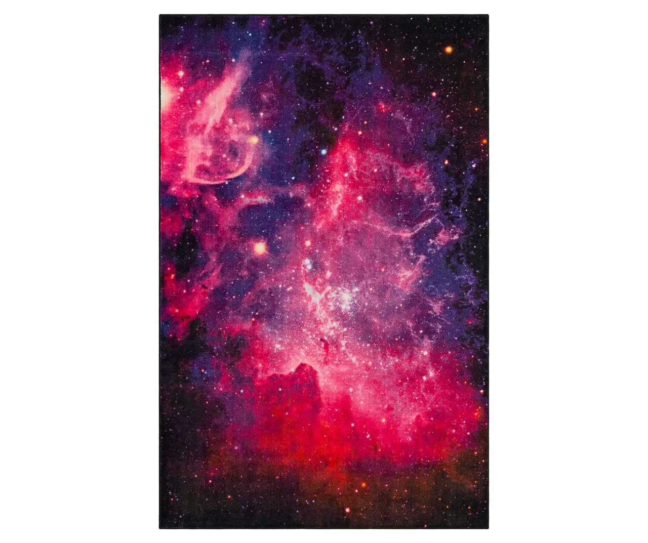 Solar Majesty Purple & Black Area Rug, (3' 4" X 5') 3 Solar Majesty Purple & Black Area Rug, (3' 4" X 5')
