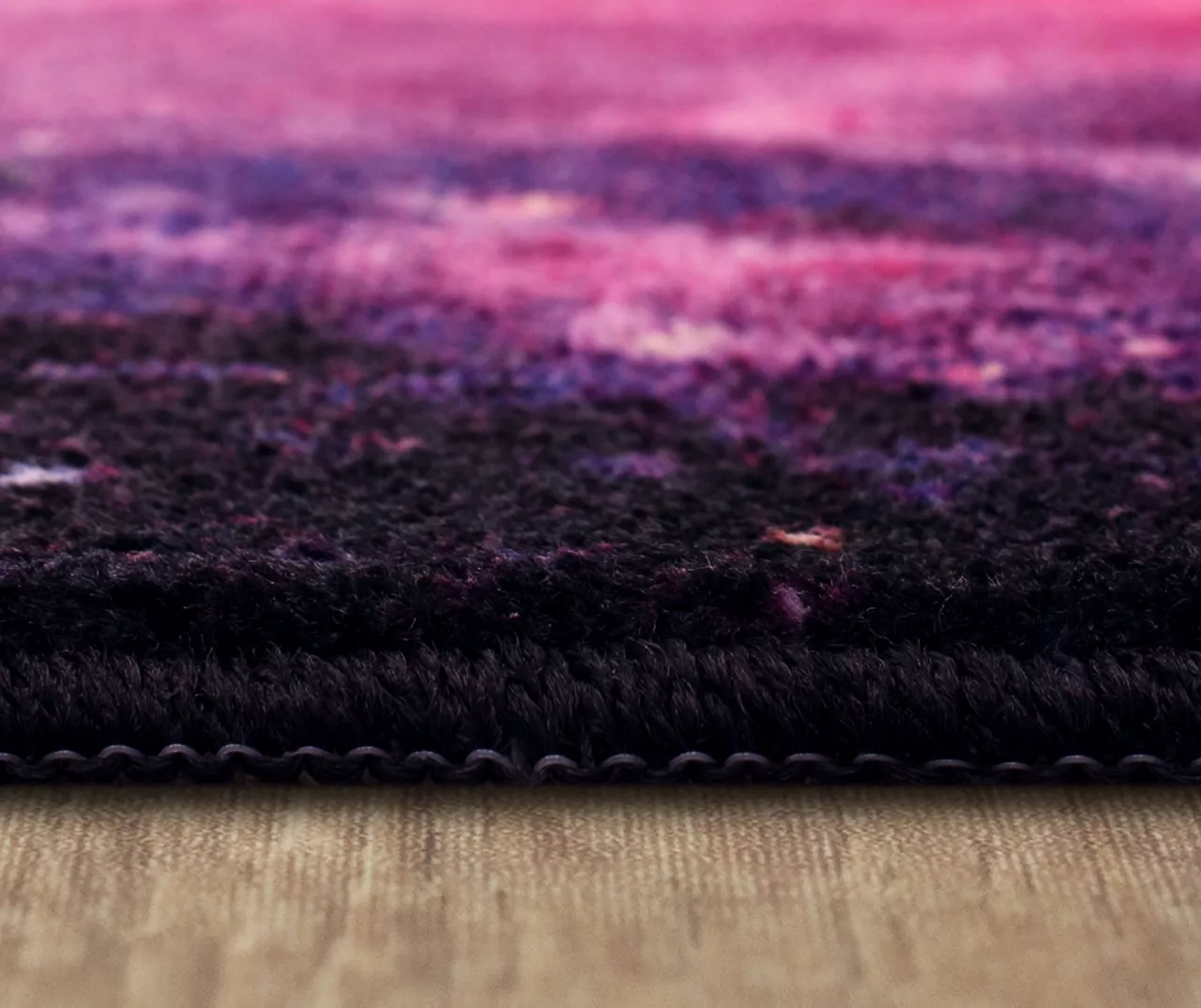 Solar Majesty Purple & Black Area Rug, (3' 4" X 5') 8 Solar Majesty Purple & Black Area Rug, (3' 4" X 5') - Image 6