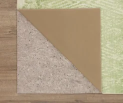 Maisie Cream & Green Geometric Area Rug, (2.5' X 6') -Home Store 810600907 A8 2