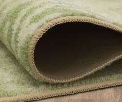 Maisie Cream & Green Geometric Area Rug, (2.5' X 6') -Home Store 810600907 A8 5