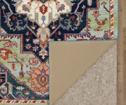 Tethys Green & Blue Ornamental Accent Rug, (20" X 34") 13 Tethys Green & Blue Ornamental Accent Rug, (20" X 34") -Home Store 810601028 A8 2