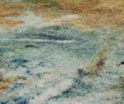 Shoreline Water Blue & Brown Abstract Area Rug, (2' X 5') 13 Shoreline Water Blue & Brown Abstract Area Rug, (2' X 5') -Home Store 810601038 A8 3