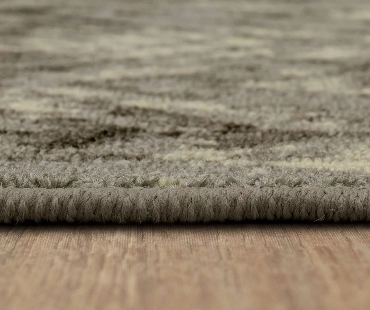 Tecate Gray Bordered Arabesque Accent Rug, (20" X 34") 9 Tecate Gray Bordered Arabesque Accent Rug, (20" X 34") - Image 7